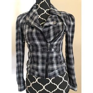 guess plaid jacket